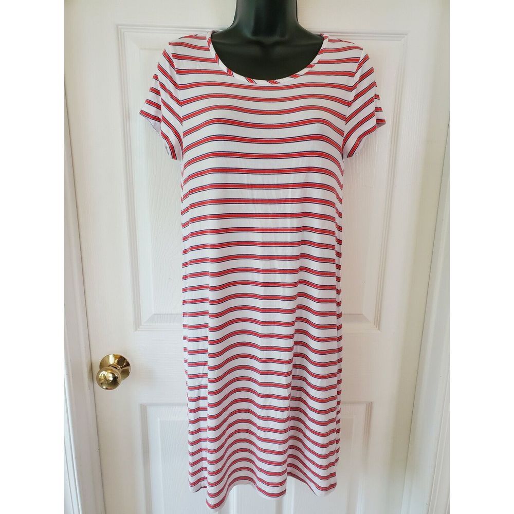 Vineyard‎ Vines Women's Red/White/Blue Striped Dress Size S